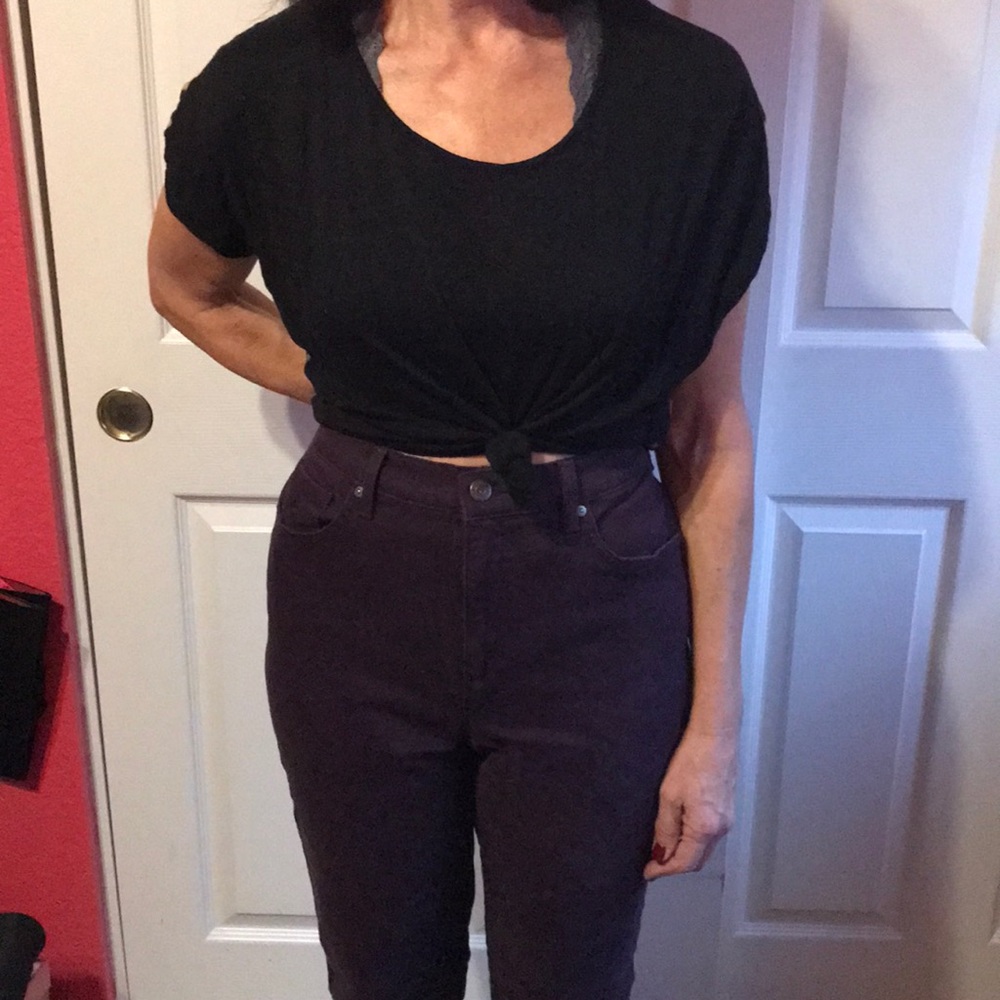 Purple High Waist Vintage Gloria Vanderbilt Jeans
